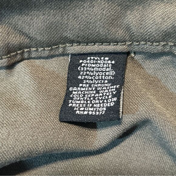 Sanctuary Admiral Skinny Utility Pants Fatigue Olive Green Size 27 - Picture 8 of 12